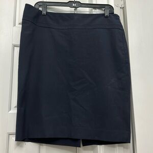 The Limited Navy Pencil Skirt